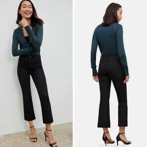 NWT M.M. Lafleur Archie 1.0 Eco Better Than Denim | Black | Size: 4